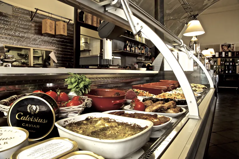 Il banco della gastronomia